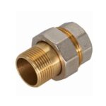 WP Сгон американка 1" прямой (латунь) (100 шт/ящ)