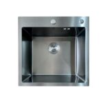 MIXXUS MH5050 DECOR GRAPHITE (MH5050 DECOR NANO-BLACK)(3.0/0.8)Мойка из нерж.стали(ц.графит)(1шт/ящ)