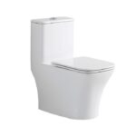 Orax унитаз-моноблок с крышкой Soft-close БЕЗОБОДКОВЫЙ