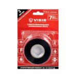 VIEIR Самосклеивающаяся силиконовая лента, черная 0.5мм x 10см x 1.5м VR03-32505C (72шт)