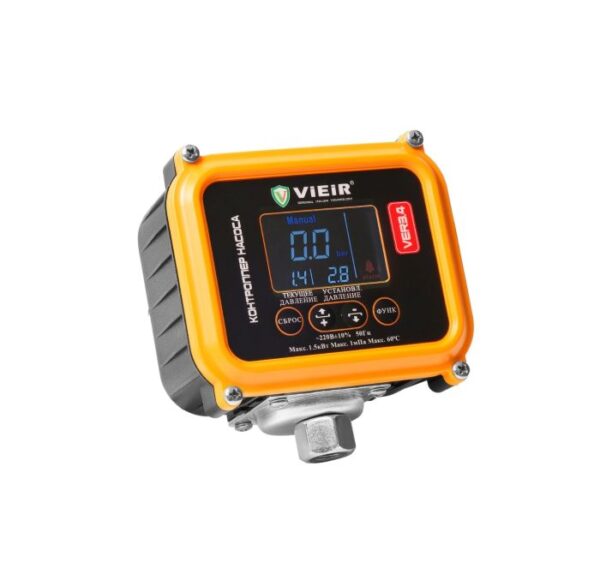 VIEIR Блок контроля давления с накидной гайкой 1/4" VER3.4 (20/1шт) 1