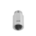 VIEIR Удлинитель никелированный шестигранный 1/2"-40мм SAN01-40 (200/10шт)
