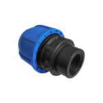 Муфта компрессионная 40x1 1/2" внутр.резьба для ПЭ труб, РТП (40 шт.)